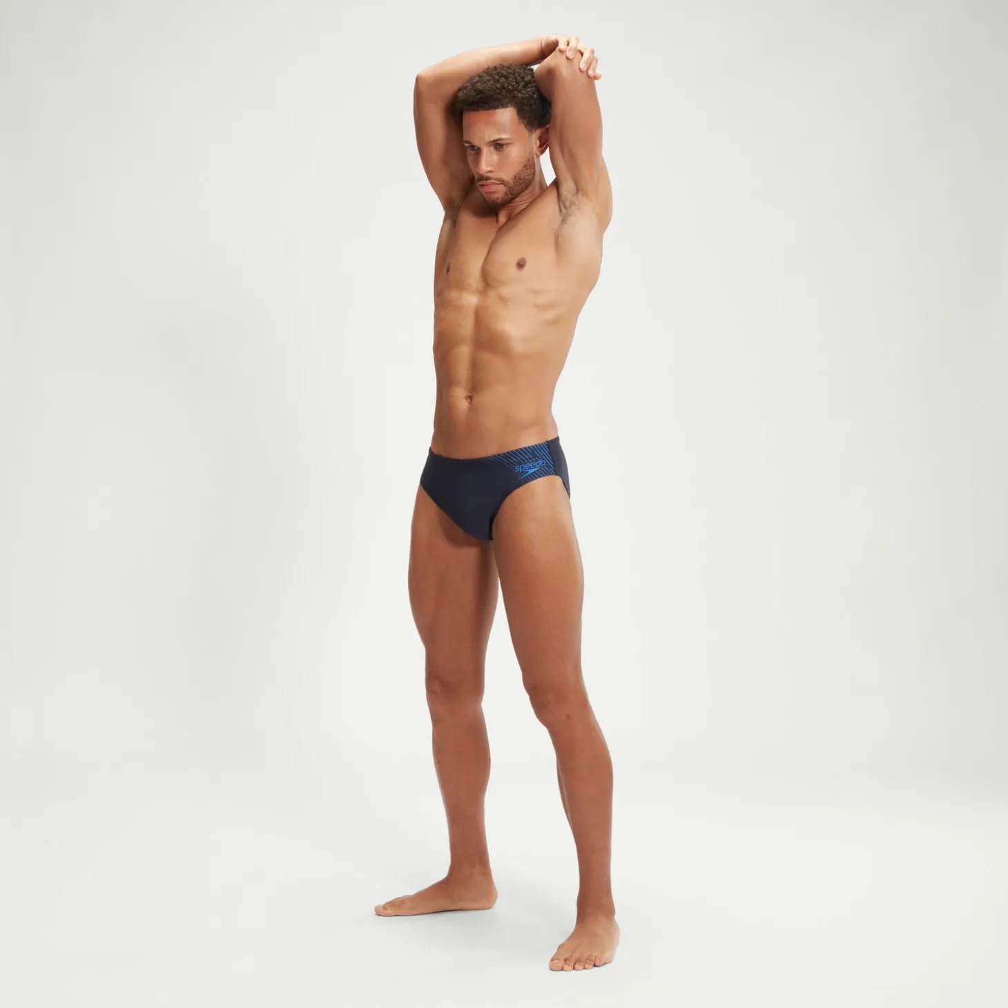 New Slip de bain Homme Medley Logo 7 cm /bleu Homme Slips De Bain