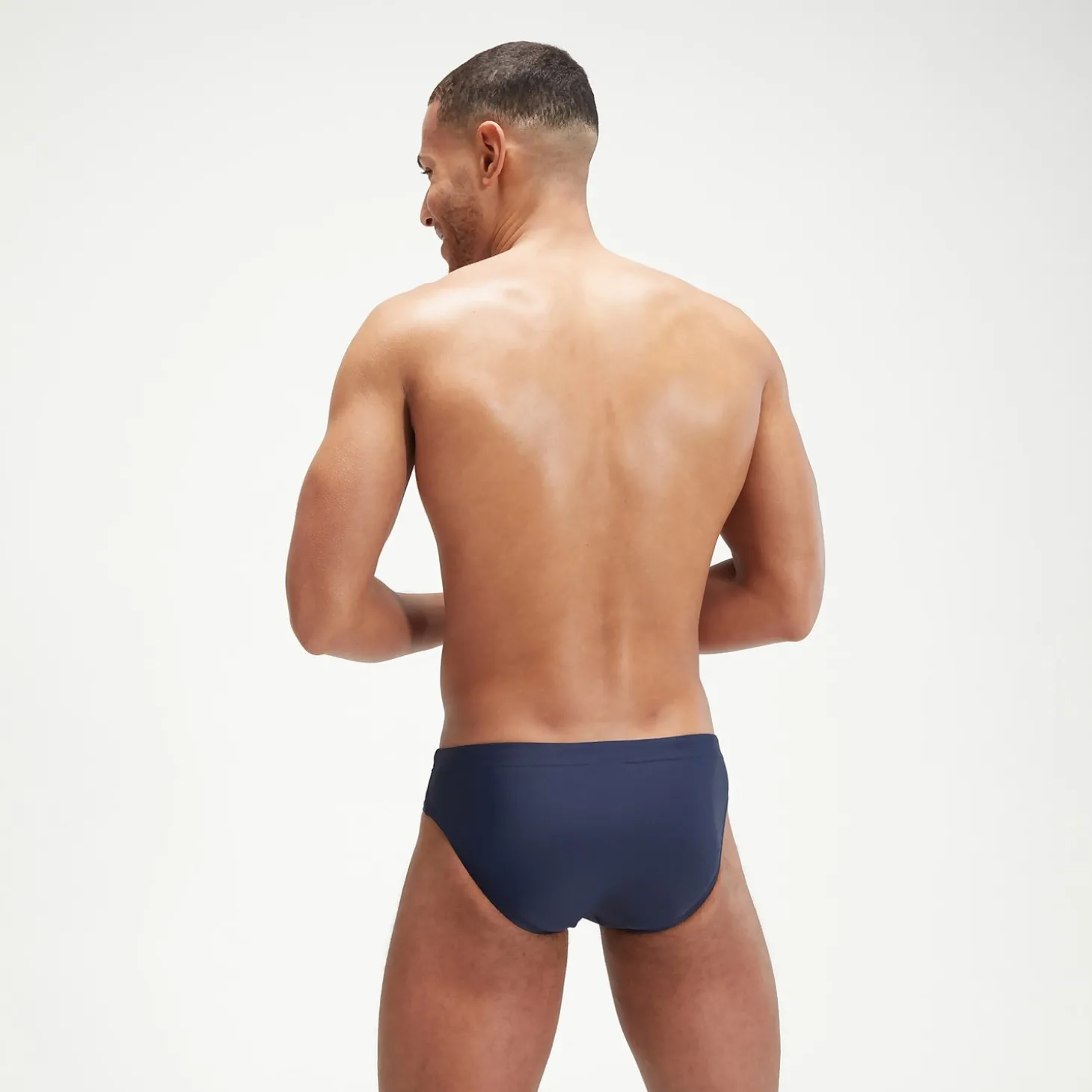 Shop Slip de bain Homme Medley Logo 7 cm bleu marine/orange Homme Slips De Bain