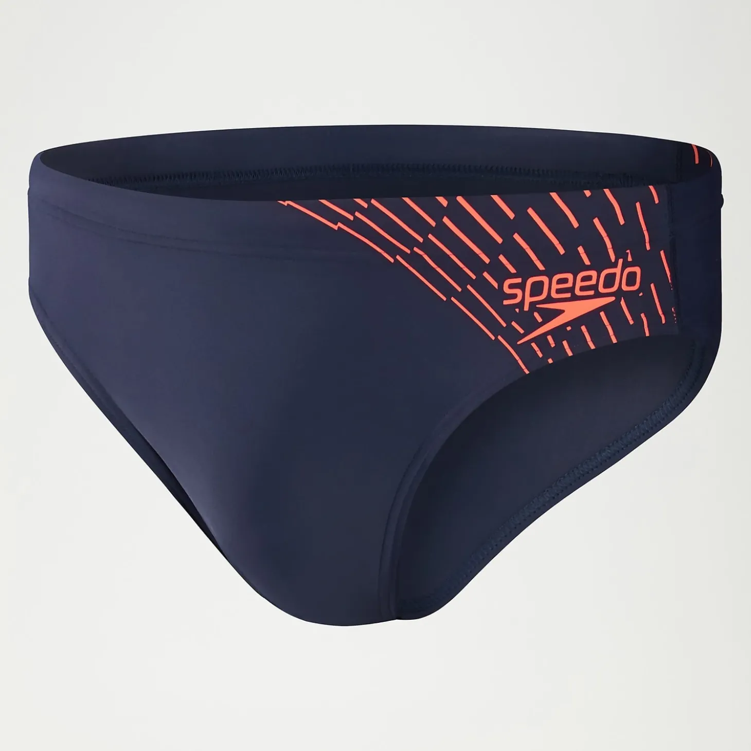 Shop Slip de bain Homme Medley Logo 7 cm bleu marine/orange Homme Slips De Bain