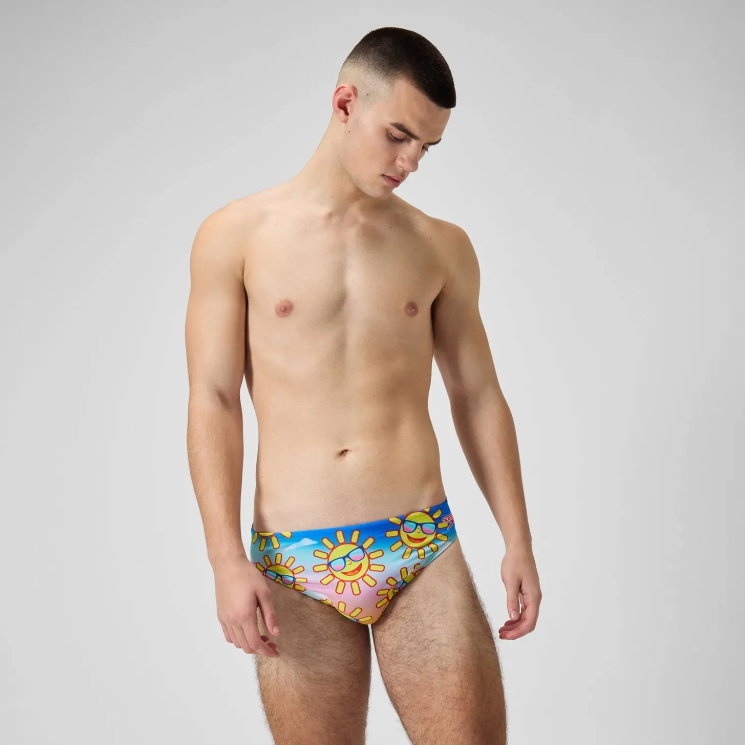 Discount Slip de bain Hommes Escape 5 cm pour Hommes Jaune/Bleu Homme Slips De Bain